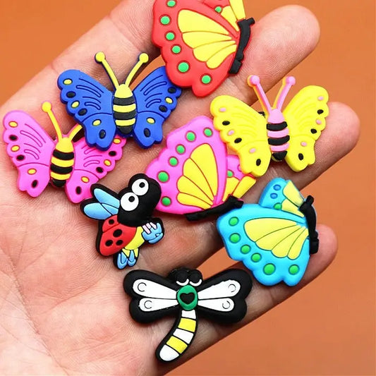 Butterfly Croc Charms (9-Pack)