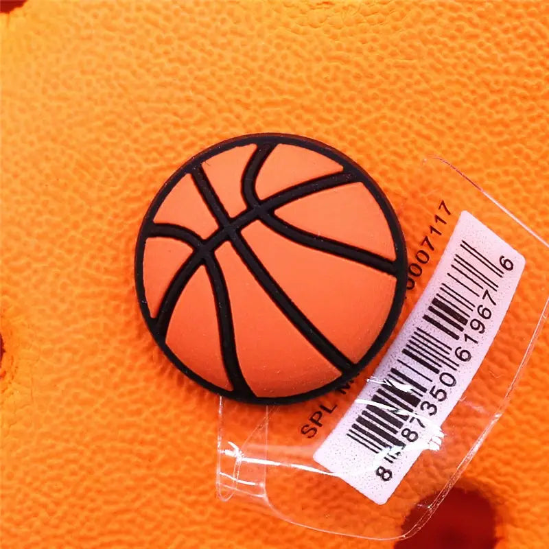 Mini Basketball Soccer Rugby Croc Charms - A / China