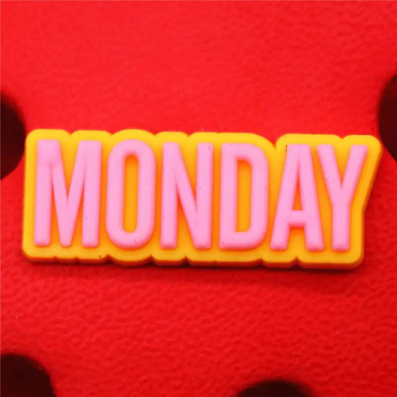 Monday to Weekend Croc Charms - A / CN