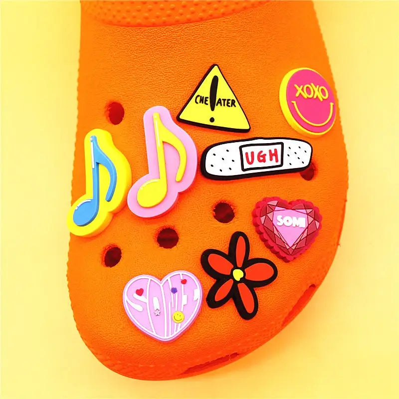Music Flower Heart Band-Aid Sandal Croc Charms – crocs-charms-shop