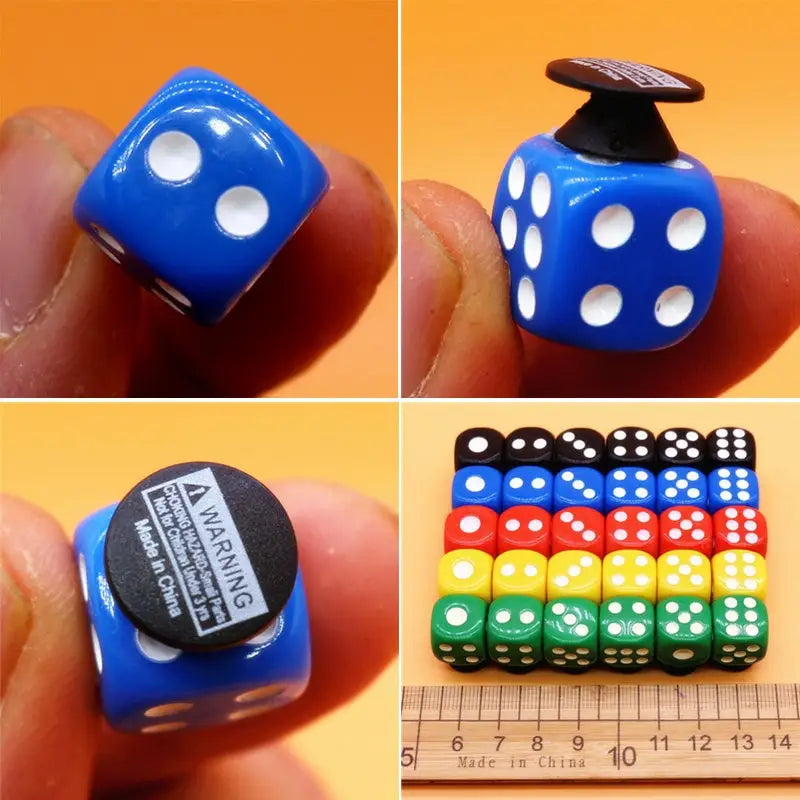New Funny Dice Croc Charms