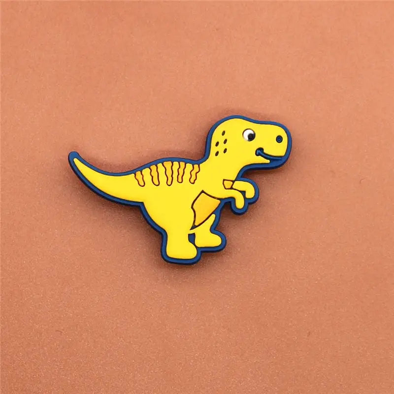 Single Dinosaur Croc Charms - Dinosaur D