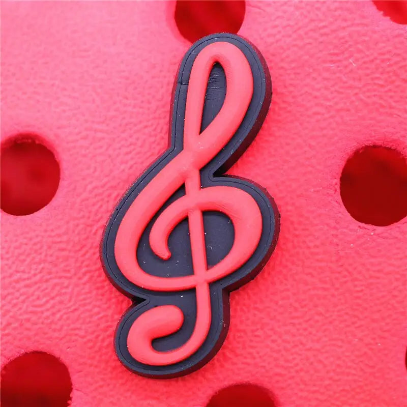 Single Sale Musical Note Croc Charms - 6